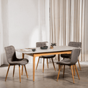 Ingrid Ceramic Extension Dining Table
