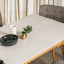 Ingrid Ceramic Extension Dining Table