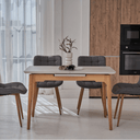 Ingrid Ceramic Extension Dining Table