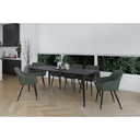 Intersect Ceramic Dining Table | Concrete Grey