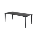 Intersect Ceramic Dining Table | Concrete Grey