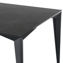 Intersect Ceramic Dining Table | Concrete Grey