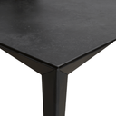 Intersect Ceramic Dining Table | Concrete Grey
