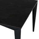 Intersect Ceramic Dining Table | Nero Black