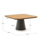 Kos Square Patio Dining Table