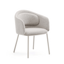 James Dining Chair | Dove Grey Chenille