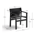 Jan Dining Chair | Black