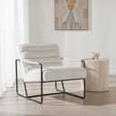 Jeremie Travertine Side Table