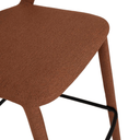 Jessica Bench Barstool | Burnt Orange