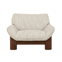 Juno Bowie Armchair | River Birch / Walnut Ash