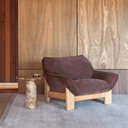 Juno Bowie Armchair | Root Beer / Natural Ash