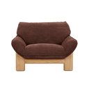 Juno Bowie Armchair | Root Beer / Natural Ash