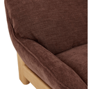 Juno Bowie Armchair | Root Beer / Natural Ash