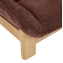 Juno Bowie Armchair | Root Beer / Natural Ash