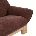 Juno Bowie Armchair | Root Beer / Natural Ash