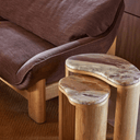 Juno Bowie Sofa | Root Beer / Natural Ash
