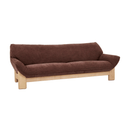 Juno Bowie Sofa | Root Beer / Natural Ash