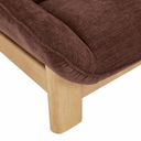 Juno Bowie Sofa | Root Beer / Natural Ash
