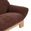 Juno Bowie Sofa | Root Beer / Natural Ash