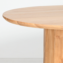 Jasper Oval Dining Table | Natural Teak