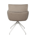 Kellan Swivel Office Chair | Americano / White