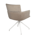 Kellan Swivel Office Chair | Americano / White