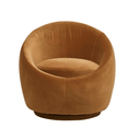 Kennedy Globe Armchair | Toffee Velvet