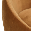 Kennedy Globe Armchair | Toffee Velvet