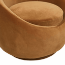 Kennedy Globe Armchair | Toffee Velvet