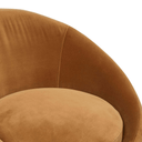 Kennedy Globe Armchair | Toffee Velvet