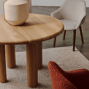 Kevan Round Dining Table | Natural Ash