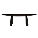 Kin Oval Dining Table | Matt Black