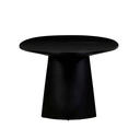 Kin Oval Dining Table | Matt Black