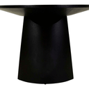 Kin Oval Dining Table | Matt Black