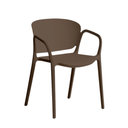 Komad Stackable Patio Chair | Dark Brown