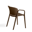 Komad Stackable Patio Chair | Dark Brown
