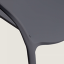 Komad Stackable Patio Chair | Dark Grey