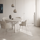 Kitsune Dining Chair | Ivory
