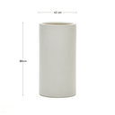 Kona Planter Pot LRG | White