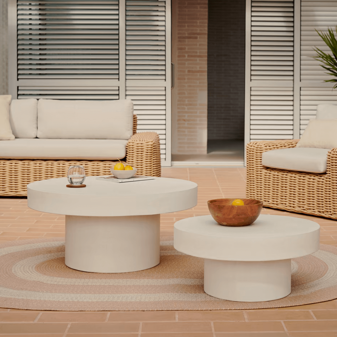 Kona Round Patio Coffee Table CLU Living Pty Ltd