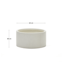 Kona Planter Pot SML | White