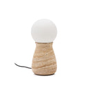 Okeni Table Lamp | Travertine