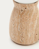 Okeni Table Lamp | Travertine