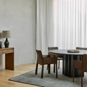 Leon Round Dining Table | Teal