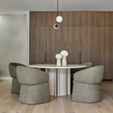 Leon Round Dining Table | Porcelain