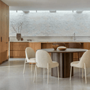 Leon Round Dining Table | Tobacco Ash
