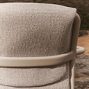 Linosa Stackable Patio Chair | Ecru