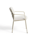 Linosa Stackable Patio Chair | Ecru