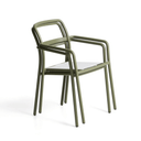 Linosa Stackable Patio Chair | Green