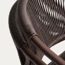 Livadia Stackable Patio Chair | Brown